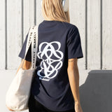 Iris Oversized T-Shirt - True Navy