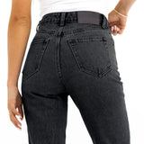 Blakely Straight Cut Jeans - Washed Black