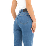 Blakely Straight Cut Jeans - Mid Blue