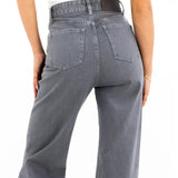 Blakely Wide Leg Jeans - Grey