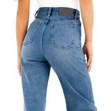 Blakely Wide Leg Jeans - Mid Blue