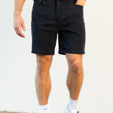 Blakely Denim Shorts - Black