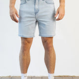 Blakely Denim Shorts - Blue