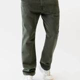 Vol.17 Straight Leg Jeans - Olive Green