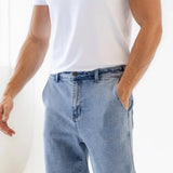 Vol.17 Straight Leg Jeans - Washed Blue