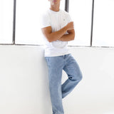 Vol.17 Straight Leg Jeans - Washed Blue