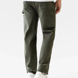 Vol.21 Panel Jeans - Olive Green