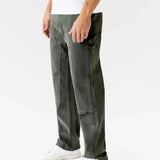 Vol.21 Panel Jeans - Olive Green