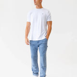 Vol.21 Panel Jeans - Washed Blue