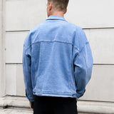 Blakely Denim Trucker Jacket - Washed Blue