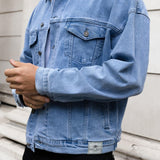 Blakely Denim Trucker Jacket - Washed Blue