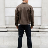 Blakely Denim Trucker Jacket - Brown