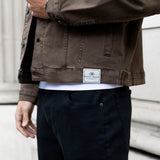 Blakely Denim Trucker Jacket - Brown