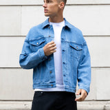 Blakely Denim Trucker Jacket - Blue
