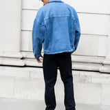 Blakely Denim Trucker Jacket - Blue