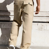 Vol.23 Straight Leg Jeans - Tan