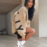 Isabel Oversized Jumper - Tan