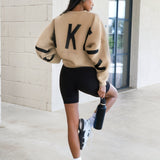 Isabel Oversized Jumper - Tan