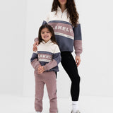 Mini Alpine Hoodie - Dusty Pink