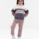 Mini Alpine Hoodie - Dusty Pink