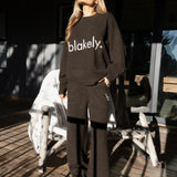 Mabel Oversized Knitted Jumper - Chocolate Brown
