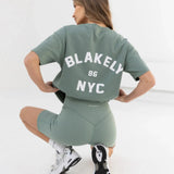 NYC Oversized T-Shirt - Sage Green