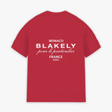 Monaco Relaxed T-Shirt - Red