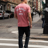 NYC Relaxed T-Shirt - Coral