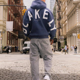 Idris Oversized Hoodie - True Navy