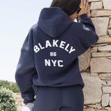 NYC Oversized Hoodie - True Navy
