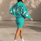 Isabel Oversized Hoodie - Aqua