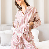 Suki Stripe Shirt - Red Stripe