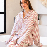 Suki Stripe Shirt - Red Stripe