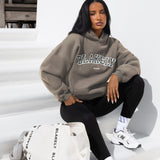 Varsity Oversized Hoodie - Safari Green
