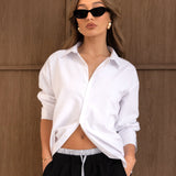Sabrina Oversized Shirt - White