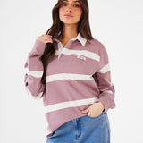 Tilly Rugby Shirt - Dusty Pink