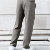 Anston Stretch Chinos - Warm Grey