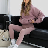 Isabel Hoodie & Leggings Set - Dusty Pink