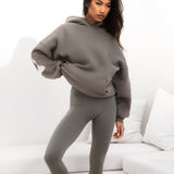 Isabel Hoodie & Leggings Set - Safari Green