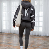 Isabel Hoodie & Leggings Set - Charcoal