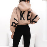 Isabel Hoodie & Leggings Set - Tan & Black