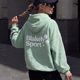 Motion Oversized Hoodie - Pale Green