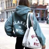 NYC Oversized Hoodie - Sage Green