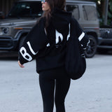 Isabel Hoodie & Leggings Set - Black