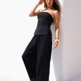 Solea Bandeau Top - Black