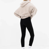 Oversized Knitted Hoodie - Toasted Taupe